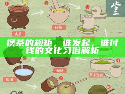 摆茶的规矩，谁发起，谁付钱的文化习俗解析